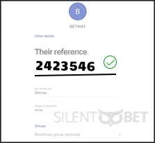 betway za referrence code