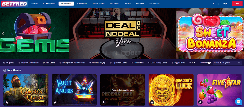 betfred casino for south africa